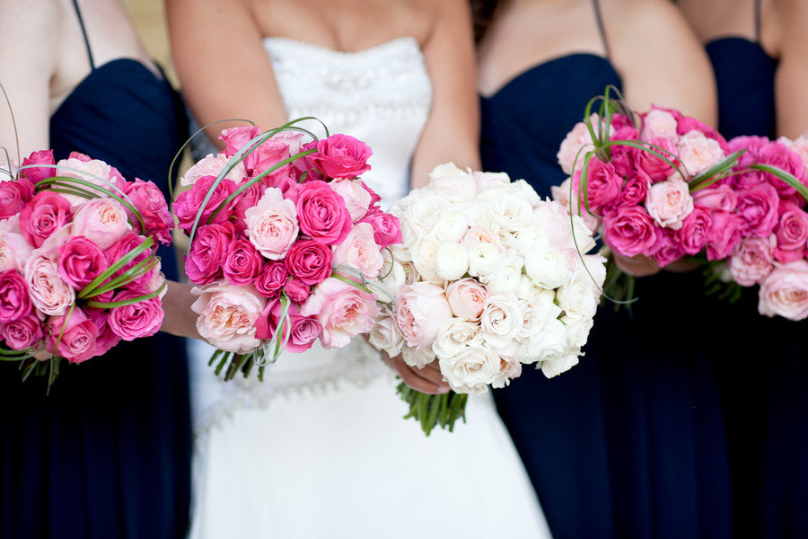 Wedding flower pictures pink