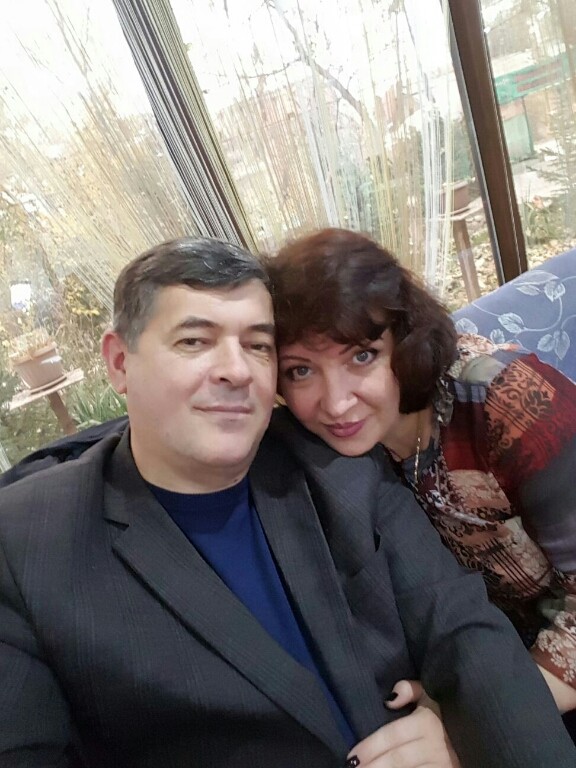 О.Панкратов с супругой