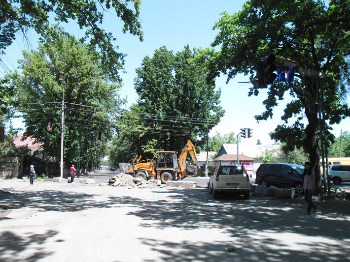 Отремонтированные улицы Бишкека (9)