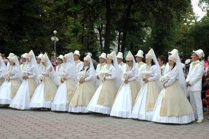 Массовая свадьба в Бишкеке (3)