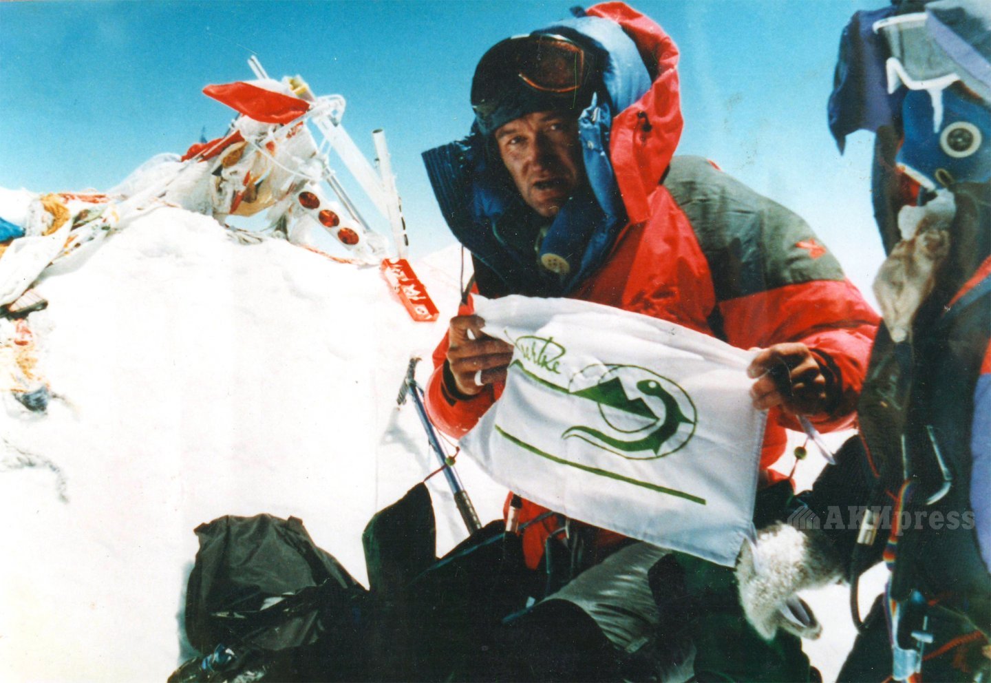 Дмитрий Греков - первый кыргызстанец на вершине Эвереста