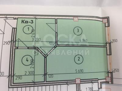Продаю 2-комнатную квартиру, 42.38кв. м., этаж - 1/5, Гагарина / Репина.