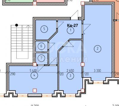 Продаю 2-комнатную квартиру, 77кв. м., этаж - 2/5, гагарина/репина.
