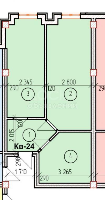 Продаю квартиру 1-ком., 49кв. м., этаж - 2/5, гагарина 242.