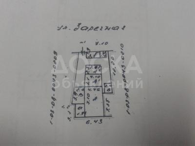 Продаю полдома 3-комнатную 40кв. м., этаж-1, 1,2-сот., стена кирпич, Восток - 5.