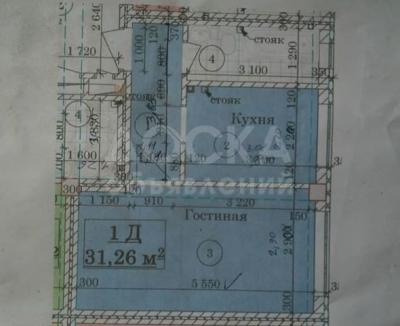 Продаю 1-комнатную квартиру, 34кв. м., этаж - 3/5, Исанова Жибек-жолу.