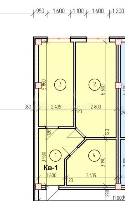 Продаю квартиру 1-ком., 51,23кв. м., этаж - 1/5, Рабочий городок.