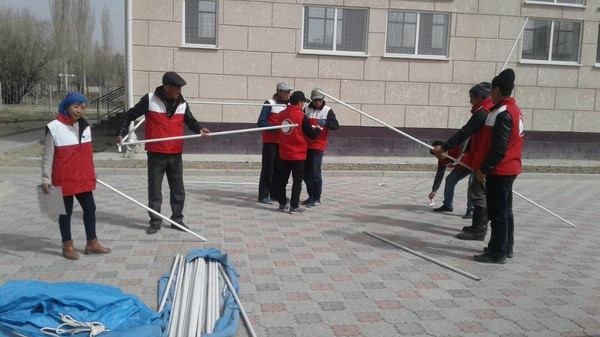 Жаңы-Талап айылындагы мектепте өрттөн куткаруу боюнча түшүндүрүү иштери жүргүзүлдү