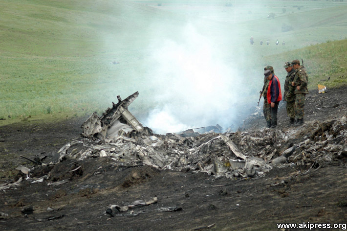 Крушение американского самолета в Кыргызстане (14)
