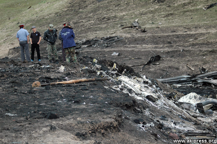 Крушение американского самолета в Кыргызстане (10)