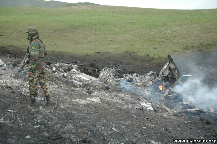 Крушение американского самолета в Кыргызстане (16)