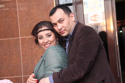Темир Джумакадыров с супругой