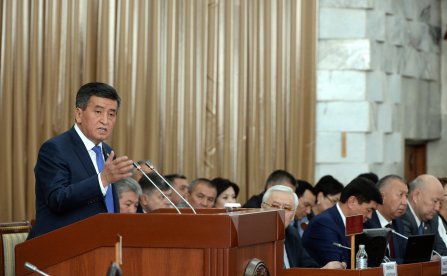 О послании президента к народу Кыргызстана и миру