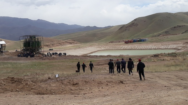 Межведомственная комиссия сняла замеры радиационного фона на урановом месторождении в Таш-Булаке — Экология АКИpress