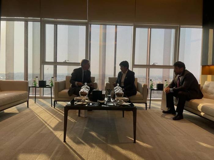 Ректор Дипакадемии КР встретилась с президентом Дипакадемии ОАЭ